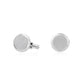 Round Beveled Edge Cufflinks - Cufflinks - The Steel Shop