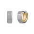 Faceted Huggies Earrings - Men Earrings - The Steel Shop