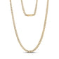 5mm Two Tone Cuban Link Chain - Unisex Necklaces - The Steel Shop