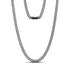 5mm Two Tone Cuban Link Chain - Unisex Necklaces - The Steel Shop
