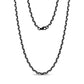 Two Tone Anchor Link Chain | 5MM - Men Necklace - The Steel Shop