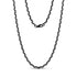 Two Tone Anchor Link Chain | 5MM - Men Necklace - The Steel Shop