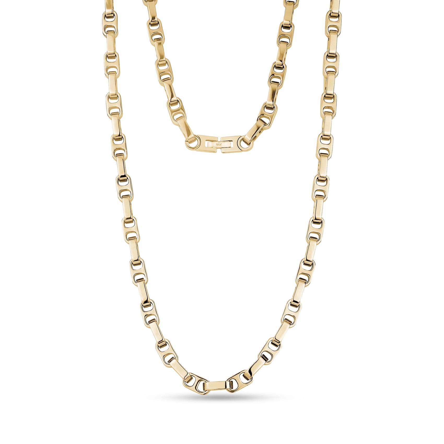 Modern Pop-Tab Link Chain - Men Necklace - The Steel Shop