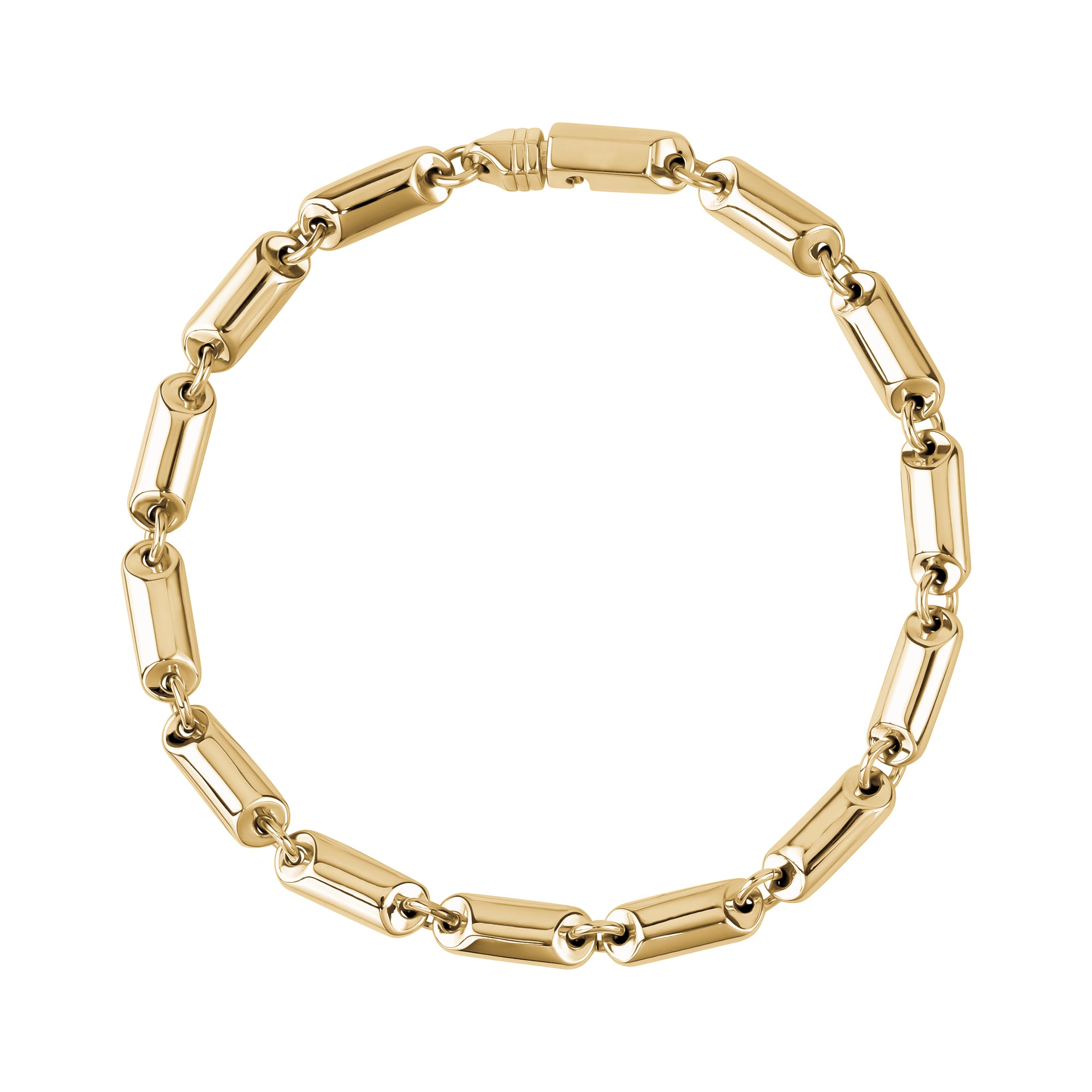 Buy Daily Brass 22K Gold Plated Stylish Cable Link Chain Bracelet for Men  Boys Online In India At Discounted Prices