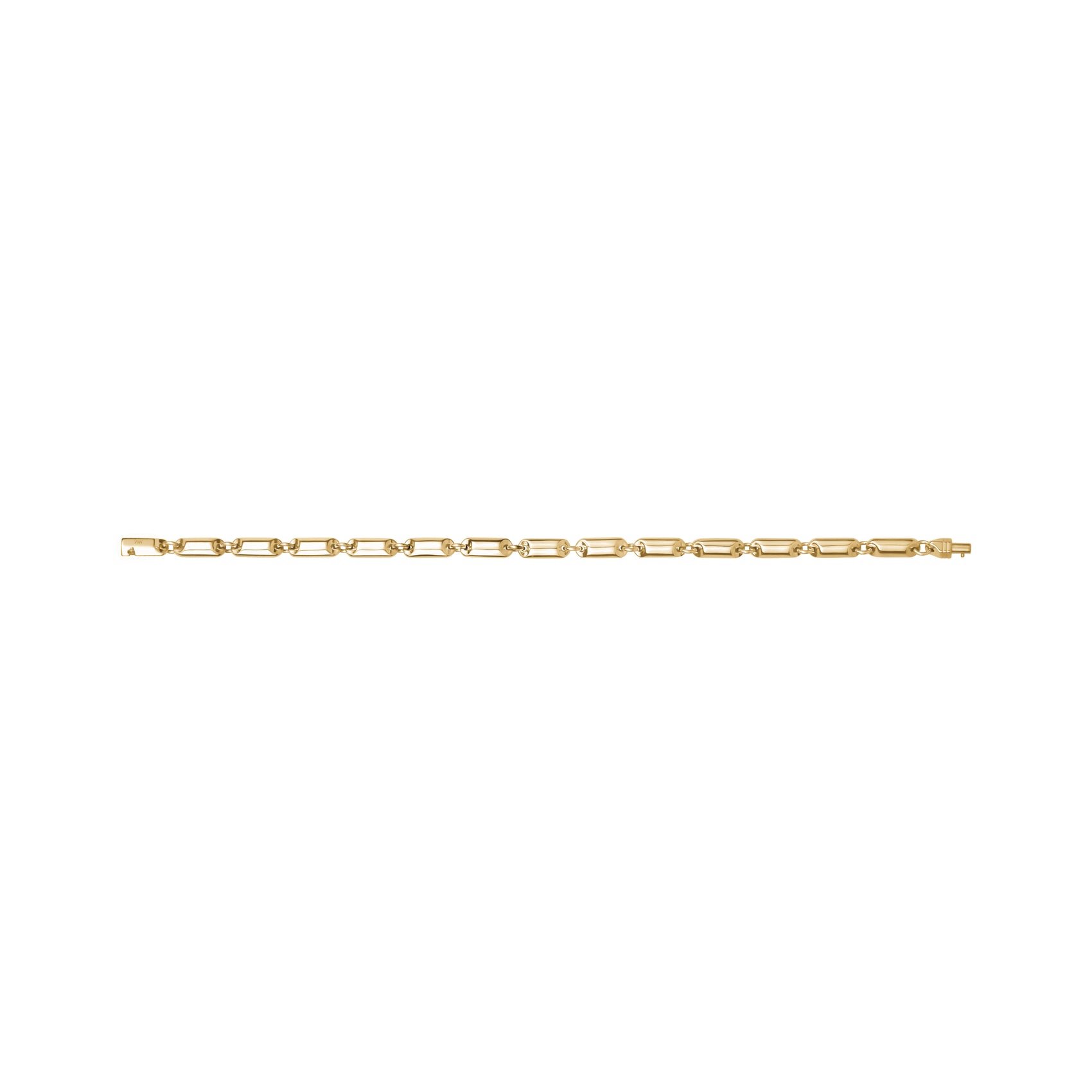 Solid Link Bracelet - Mens Steel Bracelets - The Steel Shop