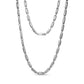 Solid Link Chain - Men Necklace - The Steel Shop