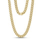 Brushed Cuban Link Chain | 10MM - Men Necklace - The Steel Shop
