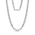 Iced Out Elongated Link Chain - Men Necklace - The Steel Shop