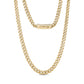 7mm Cuban Link Chain - Men Necklace - The Steel Shop