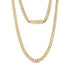7mm Cuban Link Chain - Men Necklace - The Steel Shop