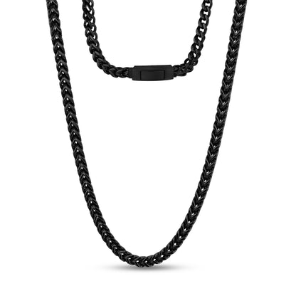 5mm Franco Link Chain - Men Necklace - The Steel Shop