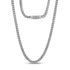 5mm Franco Link Chain - Men Necklace - The Steel Shop