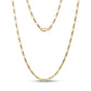 Round Box Link Figaro Chain - Men Necklace - The Steel Shop
