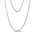 Round Box Link Figaro Chain - Men Necklace - The Steel Shop
