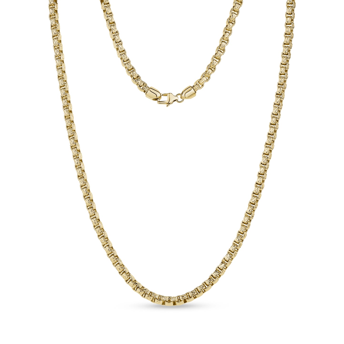 Rugged Round Box Link Chain