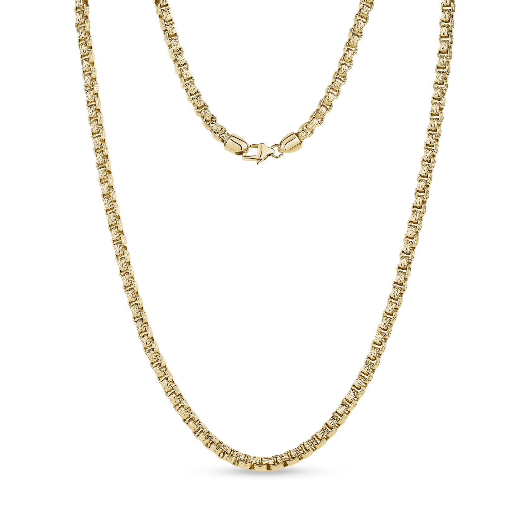 Rugged Round Box Link Chain
