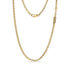 Silver ribbed capsule urn necklace laid out full length, showing rolo chain and cylindrical ash-holder charm
