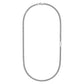 Silver urn necklace capsule unscrewed open showing hidden ash chamber