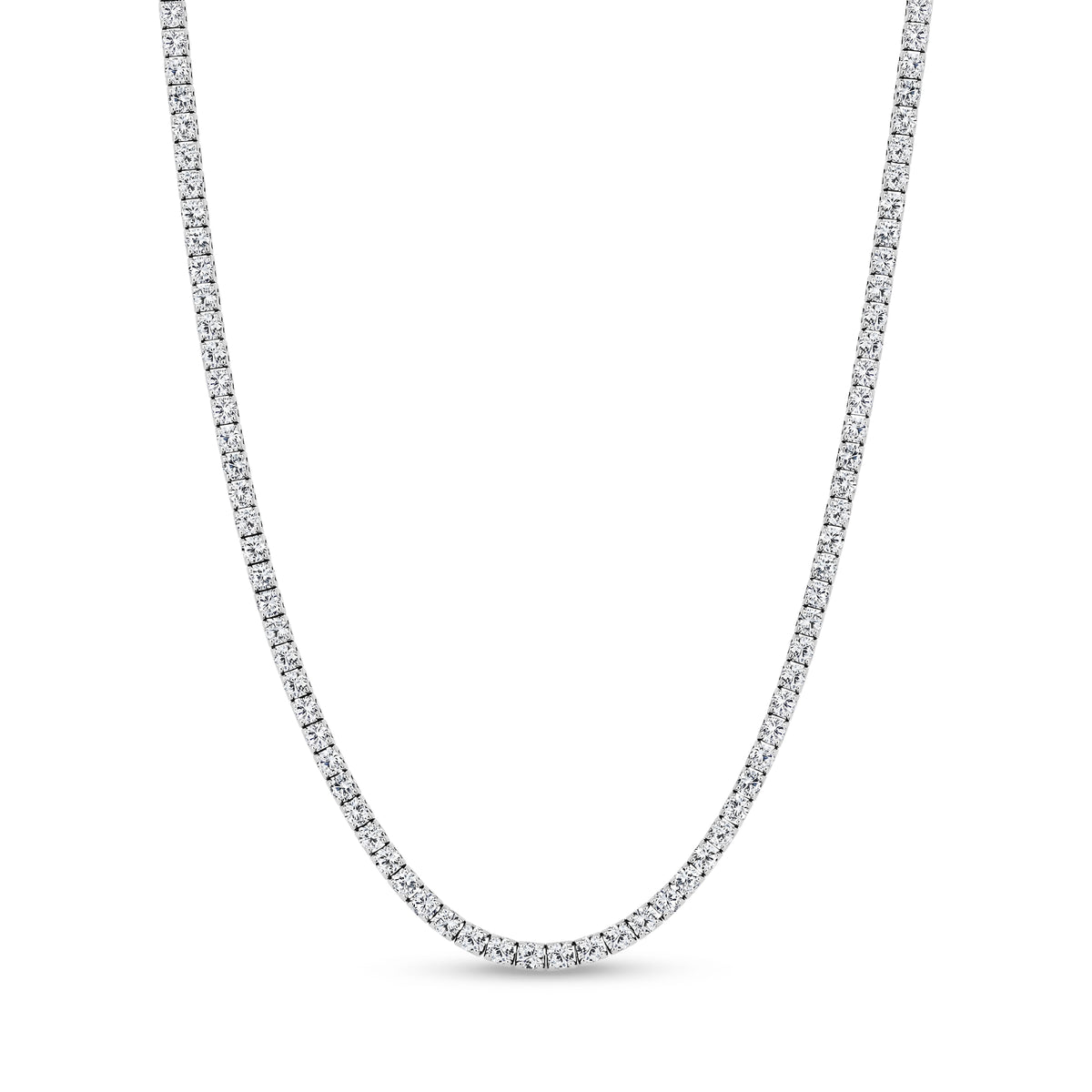 Engravable Tennis Necklace | 3mm