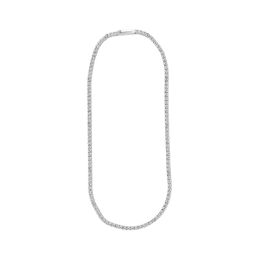 Engravable Tennis Necklace | 4mm