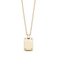 Minimal Matte Dog Tag - Men Pendant - The Steel Shop