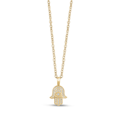 Hamsa Pendant - unisex pendant - The Steel Shop