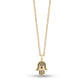 Black Stone Hamsa Pendant - unisex pendant - The Steel Shop