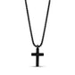Mini Beveled Edge Cross Pendant - unisex pendant - The Steel Shop
