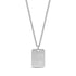 Medical Caduceus Dog Tag - Men Pendant - The Steel Shop