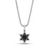 Two Tone Star of David Pendant - Men Pendant - The Steel Shop