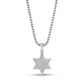 Two Tone Star of David Pendant - Men Pendant - The Steel Shop