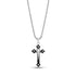 Bold Gothic Cross Pendant - Men Pendant - The Steel Shop