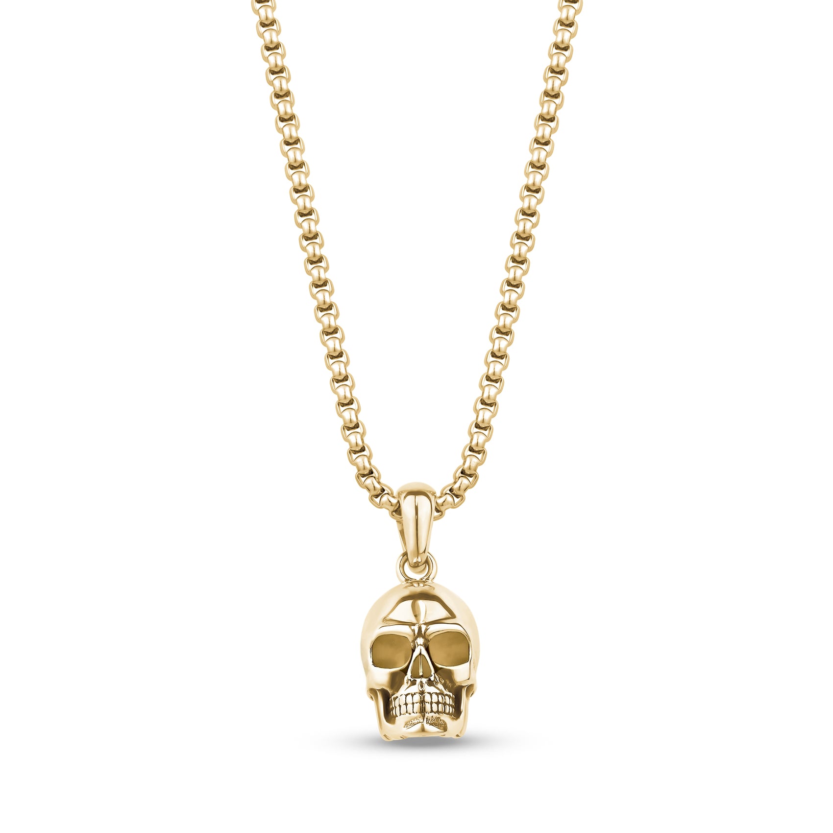 Skull Head Urn Pendant - Men Pendant - The Steel Shop