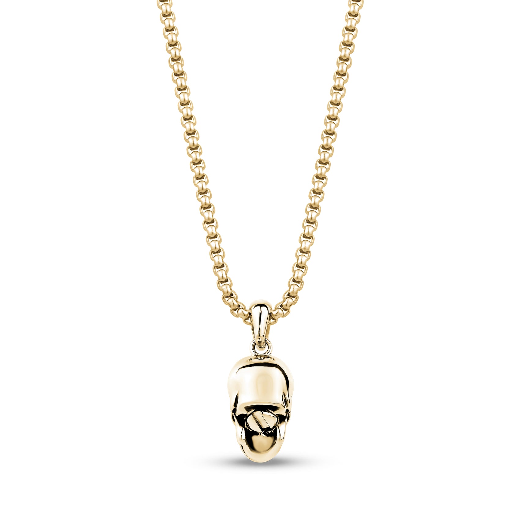 Skull Head Urn Pendant - Men Pendant - The Steel Shop