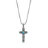Skulls and Stones Cross Pendant - Men Pendant - The Steel Shop