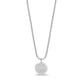 Beveled Edge Round Pendant - Men Pendant - The Steel Shop