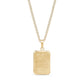 French Serenity Prayer Dog Tag - Men Pendant - The Steel Shop
