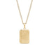 French Serenity Prayer Dog Tag - Men Pendant - The Steel Shop