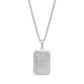 French Serenity Prayer Dog Tag - Men Pendant - The Steel Shop