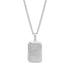 French Serenity Prayer Dog Tag - Men Pendant - The Steel Shop