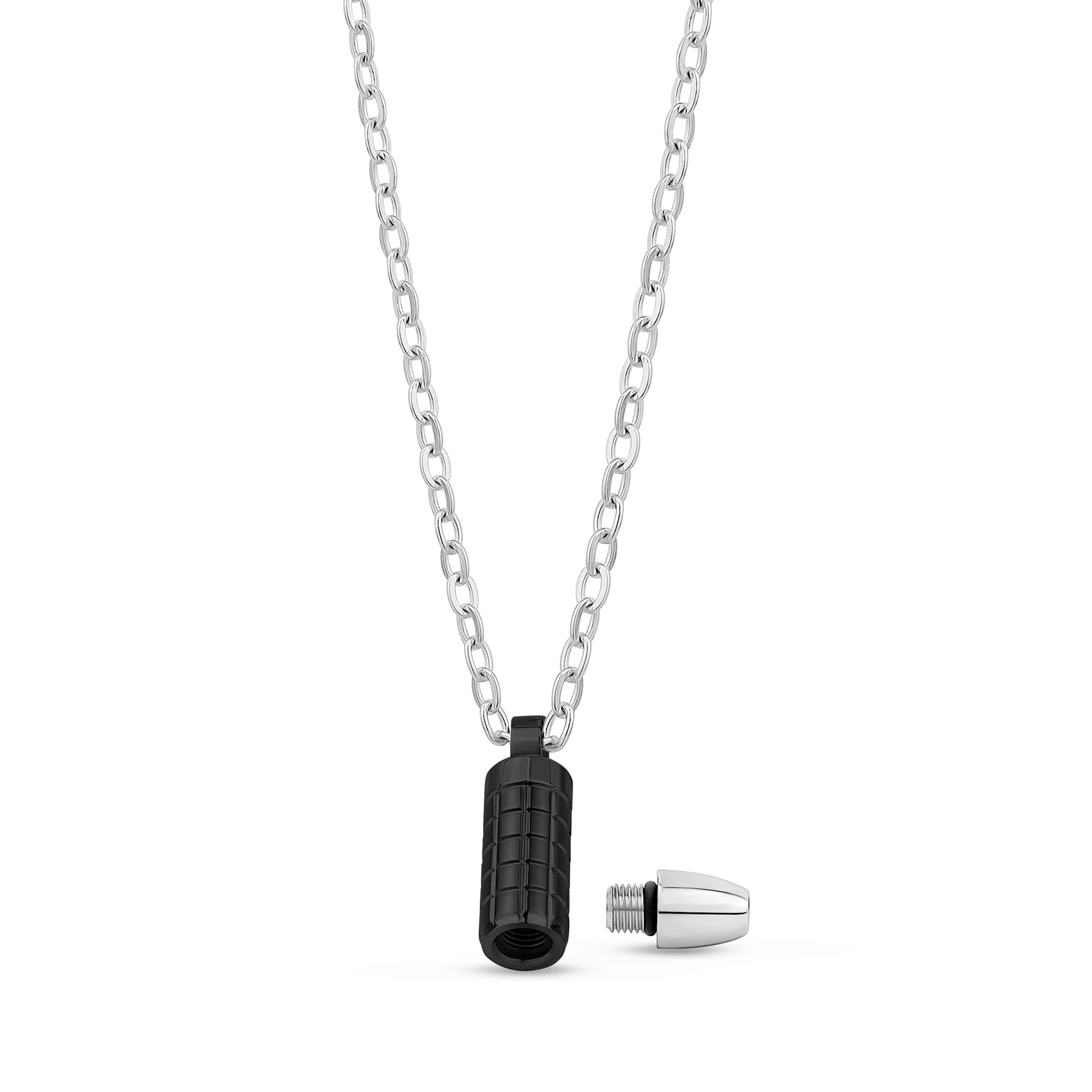 Gridlock Bullet Urn Pendant - Men Pendant - The Steel Shop