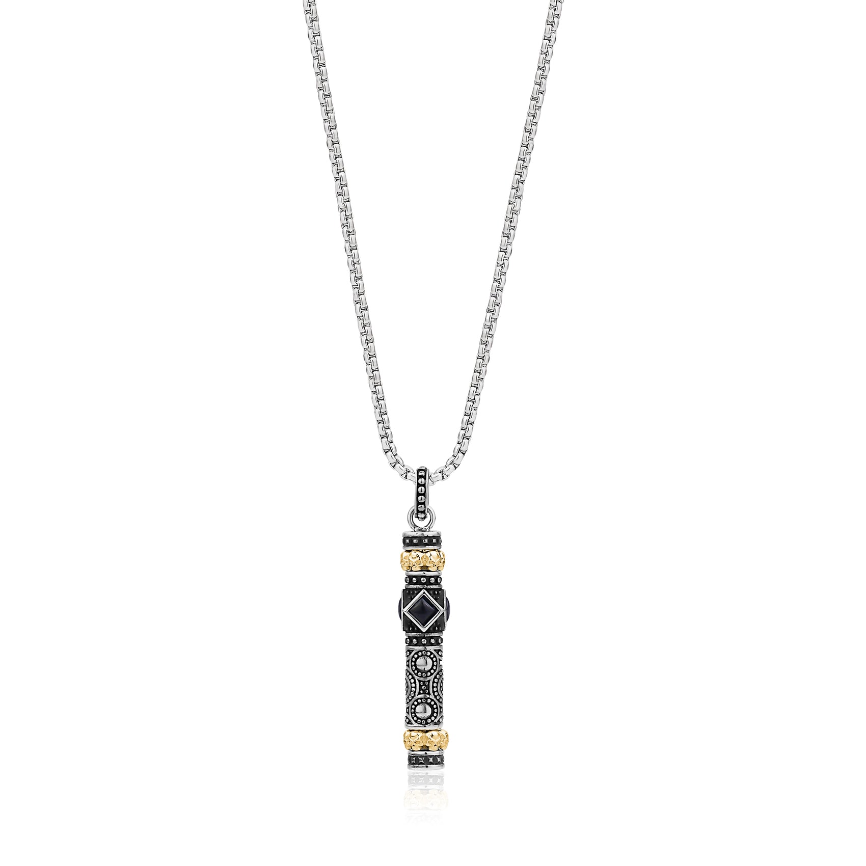 Skulls and Stones Urn Pendant - Men Pendant - The Steel Shop