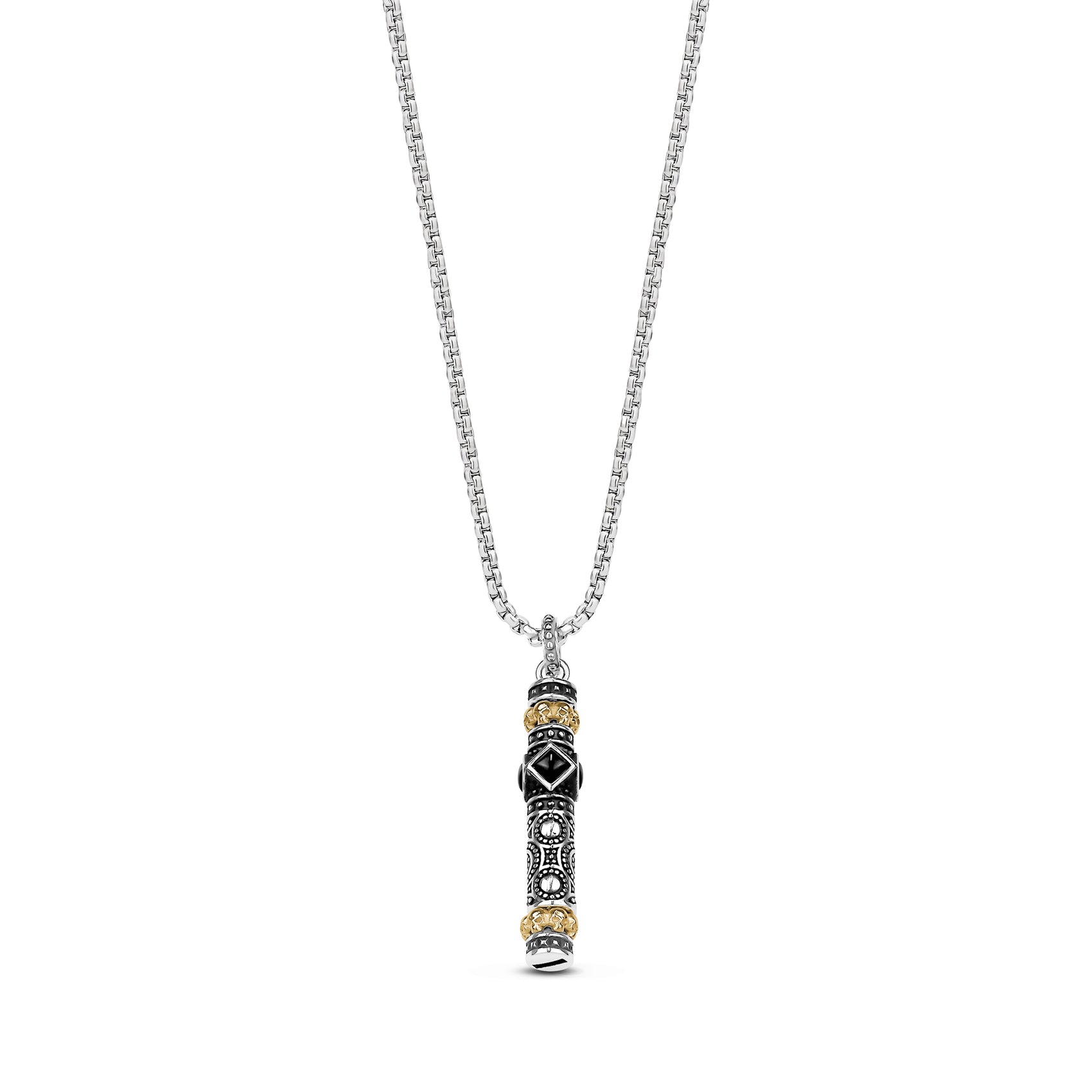 Skulls and Stones Urn Pendant - Men Pendant - The Steel Shop
