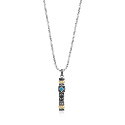 Skulls and Stones Urn Pendant - Men Pendant - The Steel Shop
