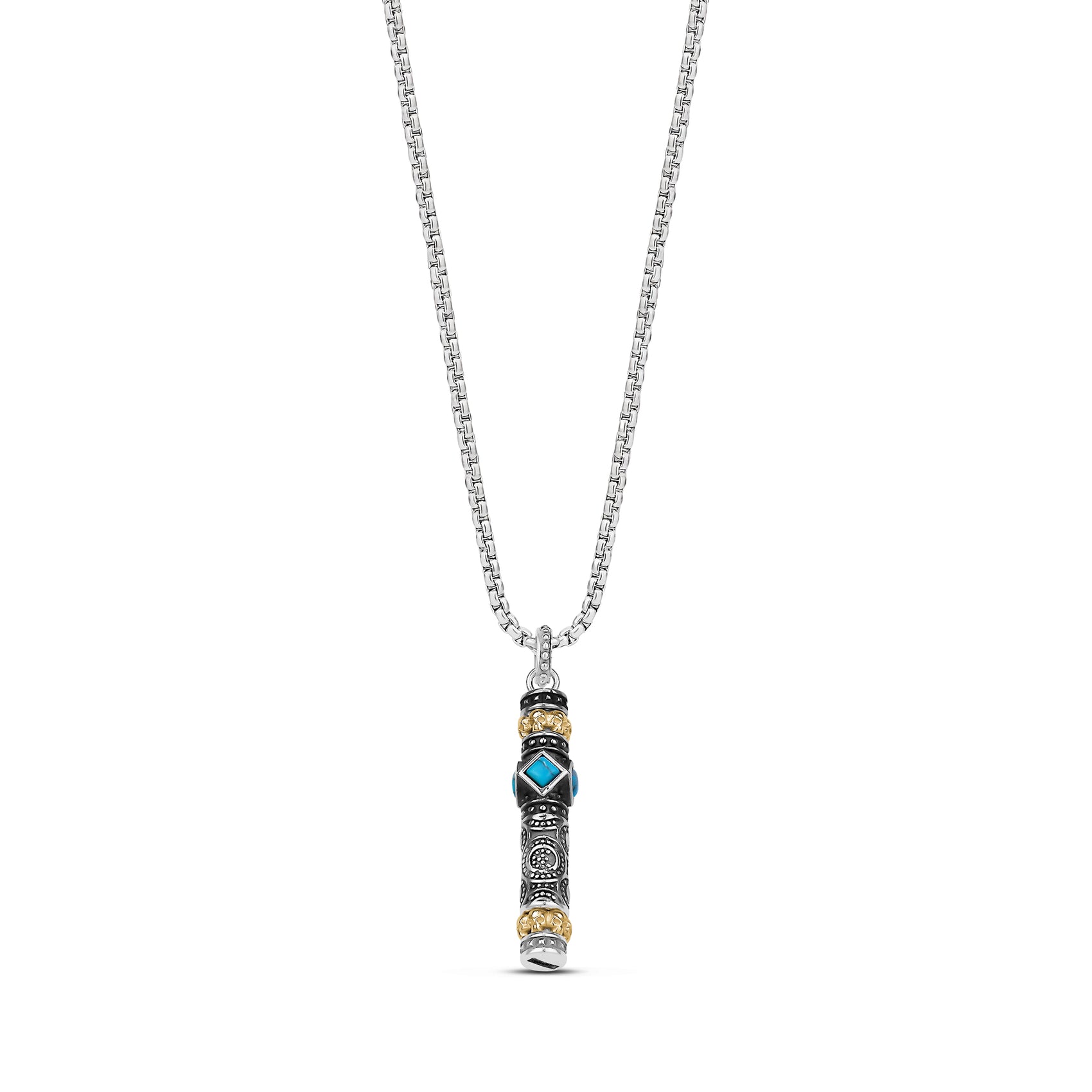 Skulls and Stones Urn Pendant - Men Pendant - The Steel Shop