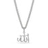 Matte Allah Pendant - Men Pendant - The Steel Shop