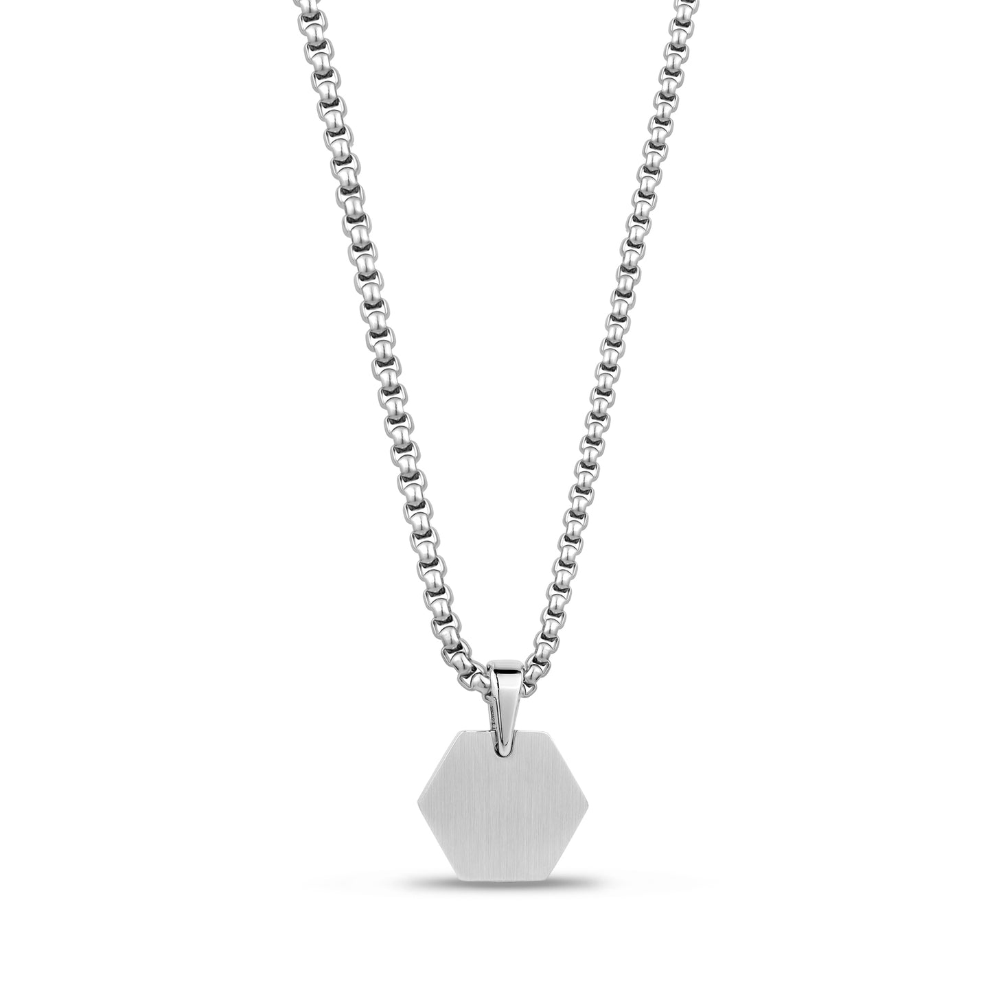 Diamond Accent Hexagon Urn Pendant