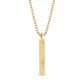 Sleek Matte Bar Pendant - Men Pendant - The Steel Shop