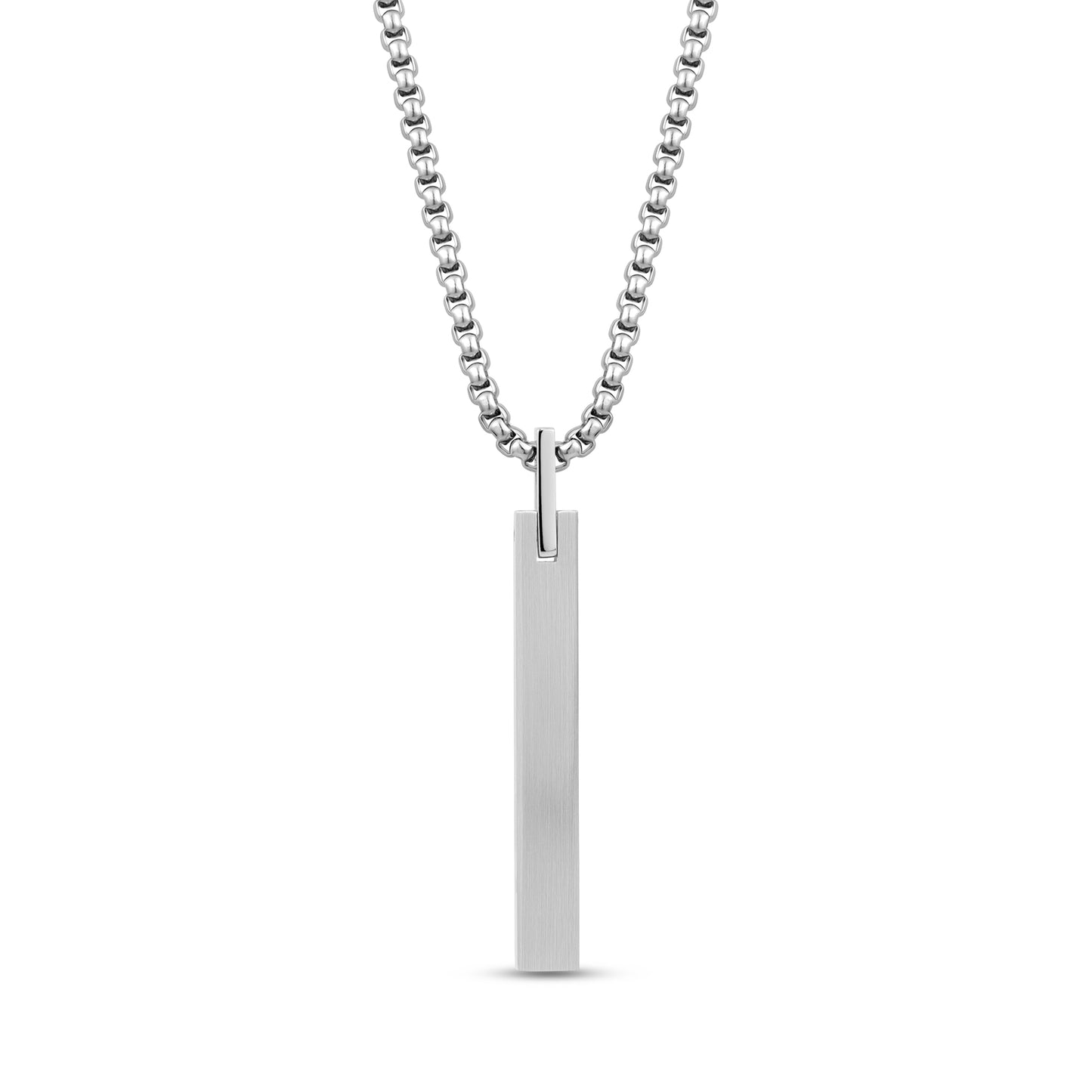 Sleek Matte Bar Pendant