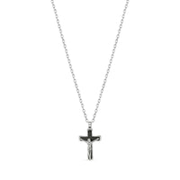 Minimal Crucifix Cross Pendant